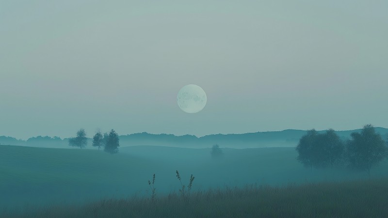 Sky wallpaper, gradient, peaceful, background for desktop wallpaper (horizontal)