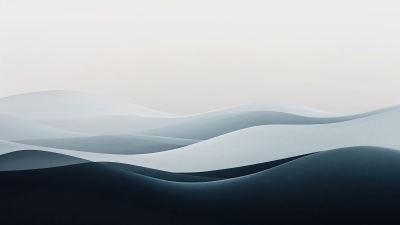 flowing wallpaper, abstract design, soft colors, background for desktop wallpaper (horizontal)
