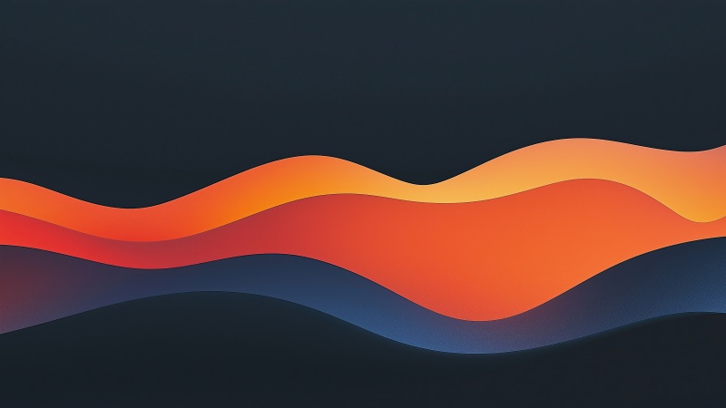 curve shapes wallpaper, minimalist wallpaper, artistic patterns, background for desktop wallpaper (horizontal)