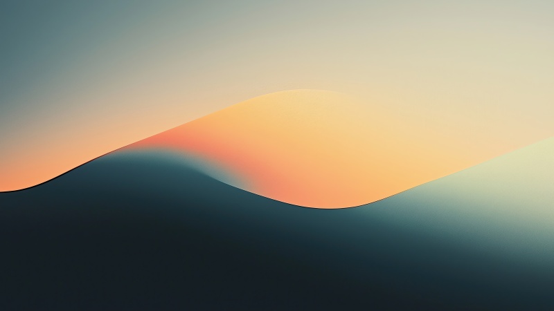 curve shapes wallpaper, fluid forms, geometric shapes, background for desktop wallpaper (horizontal)