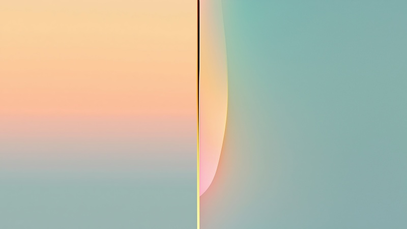 flow wallpaper, color gradient, dynamic light, background for desktop wallpaper (horizontal)