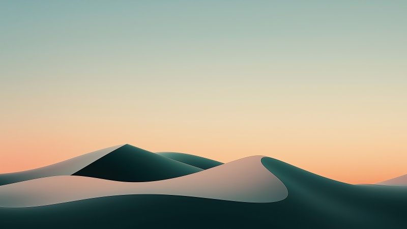 dunes wallpaper, minimalist design, nature patterns, background for desktop wallpaper (horizontal)