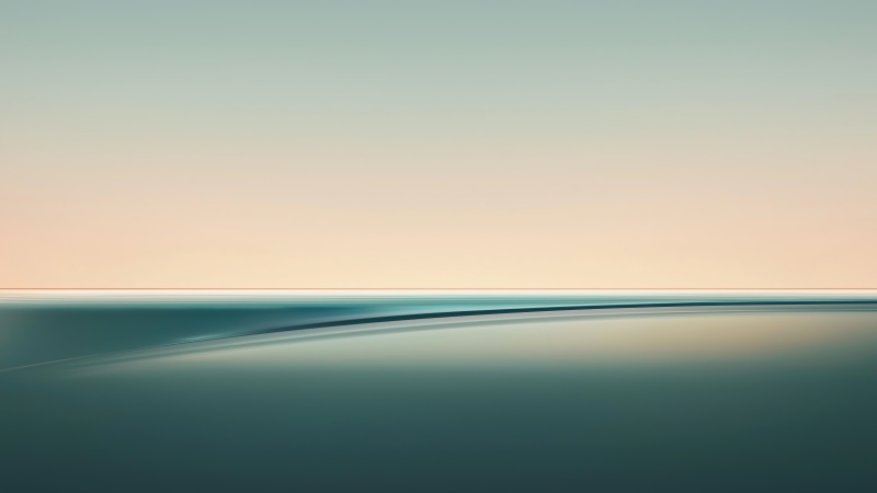 horizon wallpaper, geometric shapes, colorful reflections, background for desktop wallpaper (horizontal)