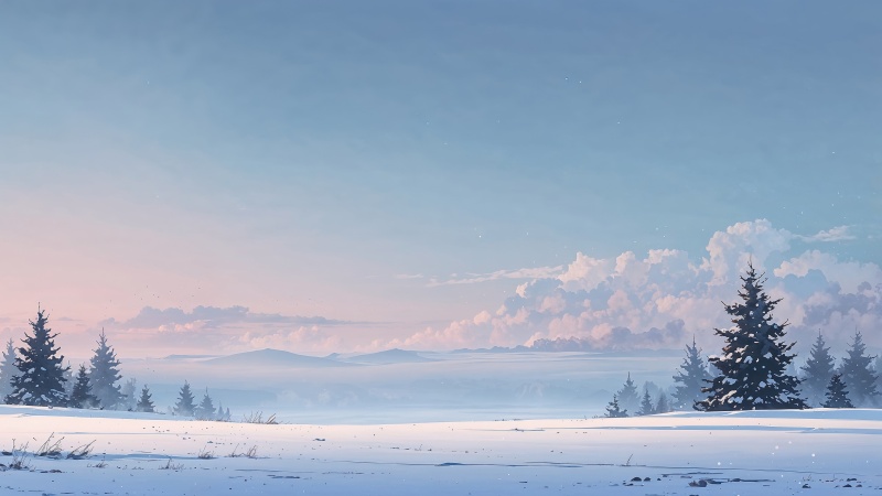 christmas wallpaper wallpaper, winter wonderland, cozy cabin, background for desktop wallpaper (horizontal)