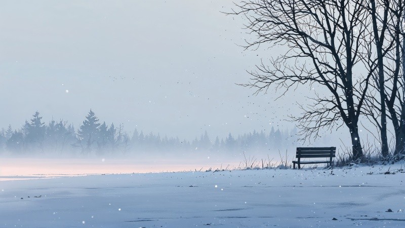 christmas wallpaper wallpaper, winter wonderland, holiday decorations, background for desktop wallpaper (horizontal)