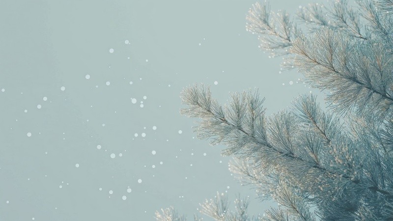 christmas wallpaper, minimal design, holiday spirit, background for desktop wallpaper (horizontal)