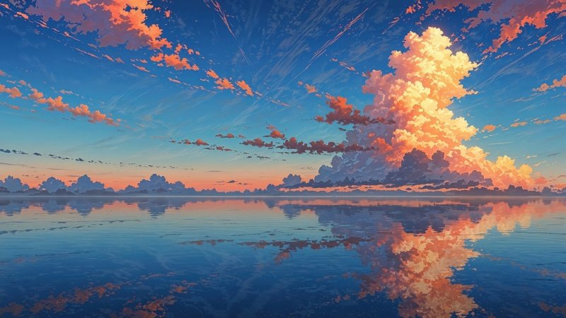 coastal views wallpaper, tropical beach, ocean horizon, background for desktop wallpaper (horizontal)