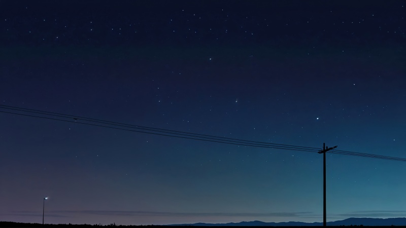 night wallpaper wallpaper, power line, power lines, background for desktop wallpaper (horizontal)