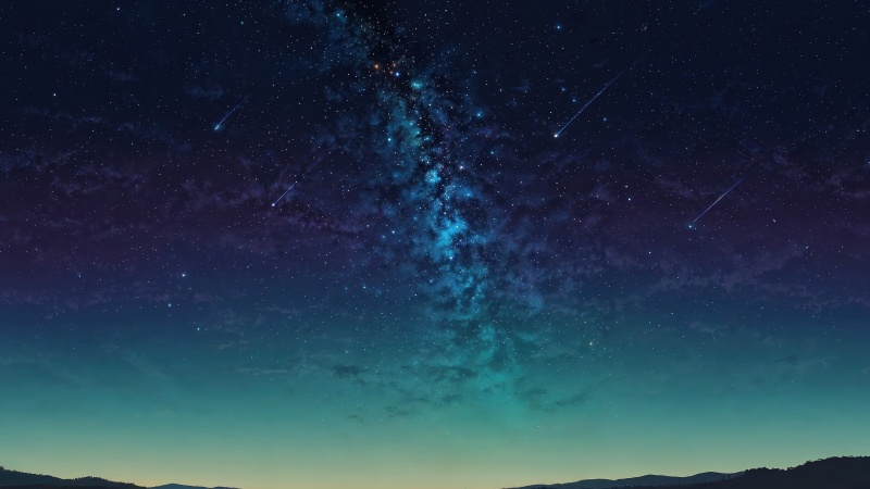 stars background wallpaper, night sky color, starry night, background for desktop wallpaper (horizontal)