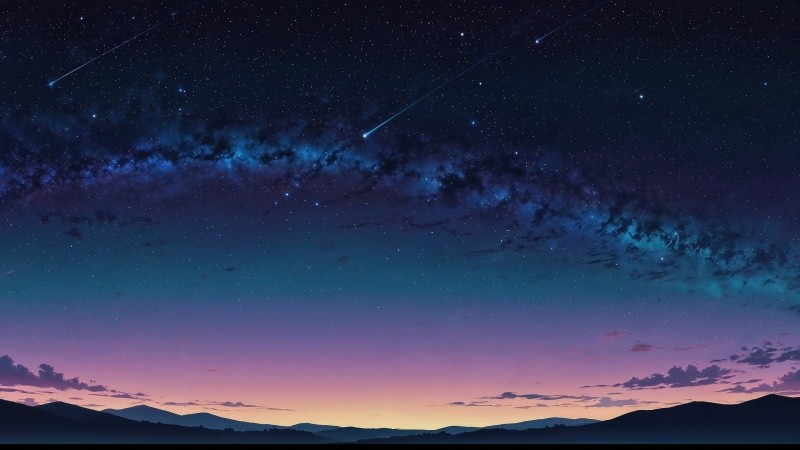 stars background wallpaper, night sky colors, starry sky, background for desktop wallpaper (horizontal)