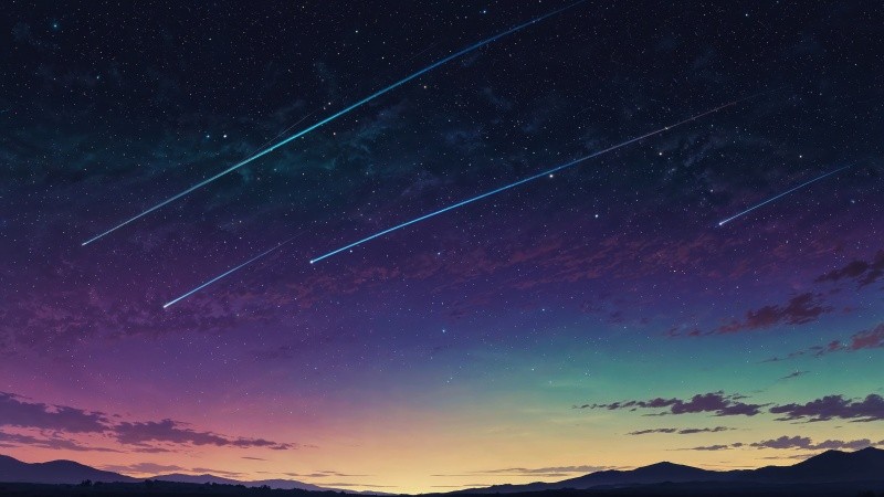 stars background wallpaper, cosmic horizon, night sky colors, background for desktop wallpaper (horizontal)