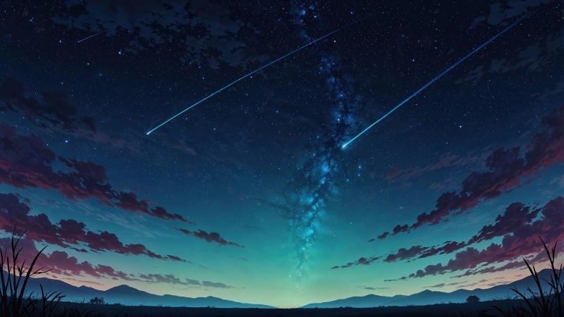 stars wallpaper wallpaper, shooting stars, shooting stars art, background for desktop wallpaper (horizontal)