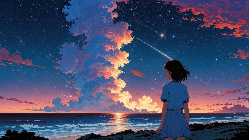 stars wallpaper wallpaper, celestial background, night sky art, background for desktop wallpaper (horizontal)