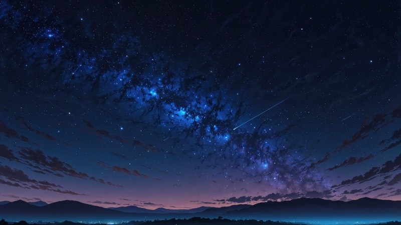 galaxy sky wallpaper, celestial background, starry background, background for desktop wallpaper (horizontal)