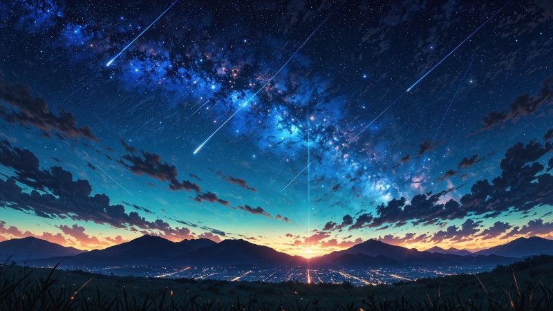 milky way wallpaper, space exploration, cosmic beauty, background for desktop wallpaper (horizontal)