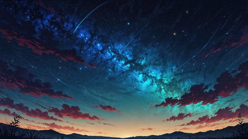 milky way wallpaper, space exploration, stargazing, background for desktop wallpaper (horizontal)