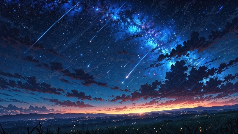 milky way wallpaper, night sky photography, starry sky, background for desktop wallpaper (horizontal)