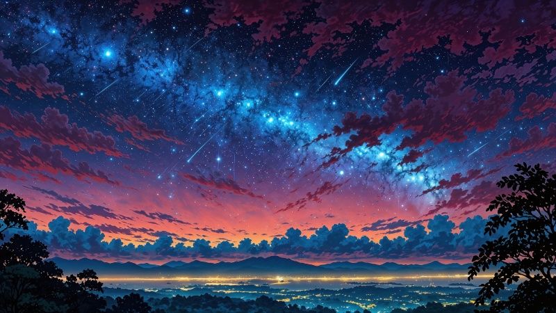 galaxy wallpaper wallpaper, celestial art, celestial stars, background for desktop wallpaper (horizontal)