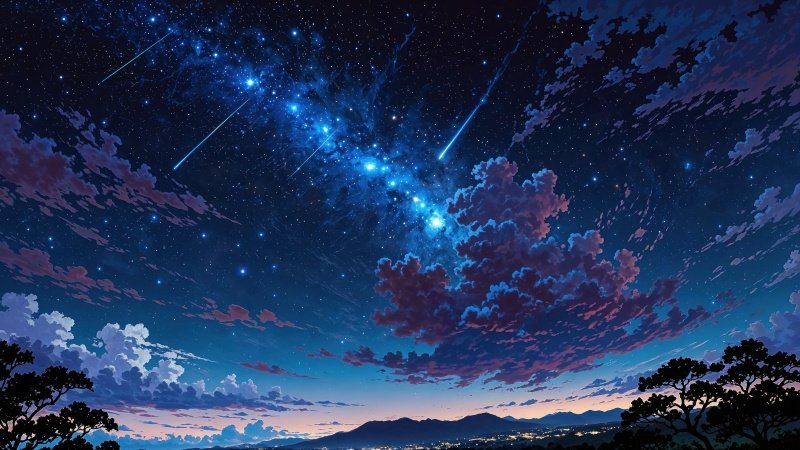 galaxy wallpaper wallpaper, starry background, celestial bodies, background for desktop wallpaper (horizontal)