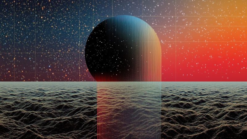 retrowave wallpaper, retro futurism, neon colors, background for desktop wallpaper (horizontal)