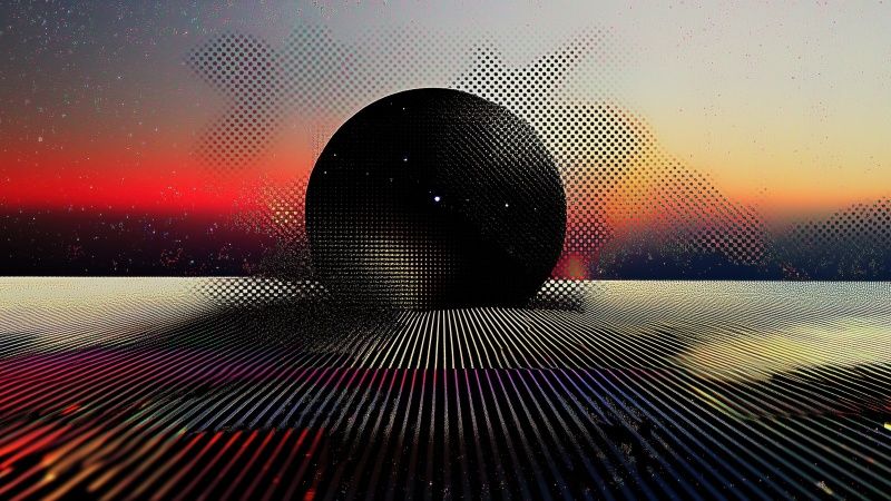 space art wallpaper, cosmic stars, vaporwave, background for desktop wallpaper (horizontal)