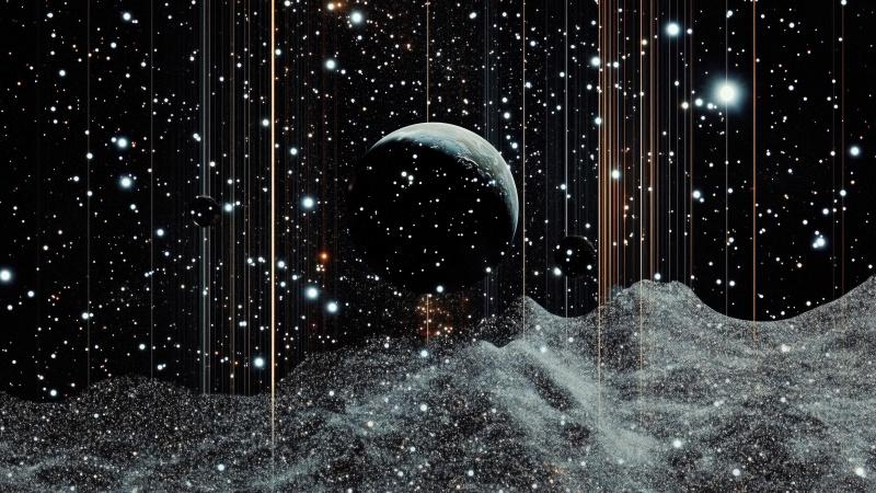 wormhole wallpaper, star systems, universe exploration, background for desktop wallpaper (horizontal)