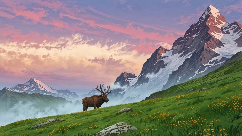 alps wallpaper, mountains, travel destinations, background for desktop wallpaper (horizontal)