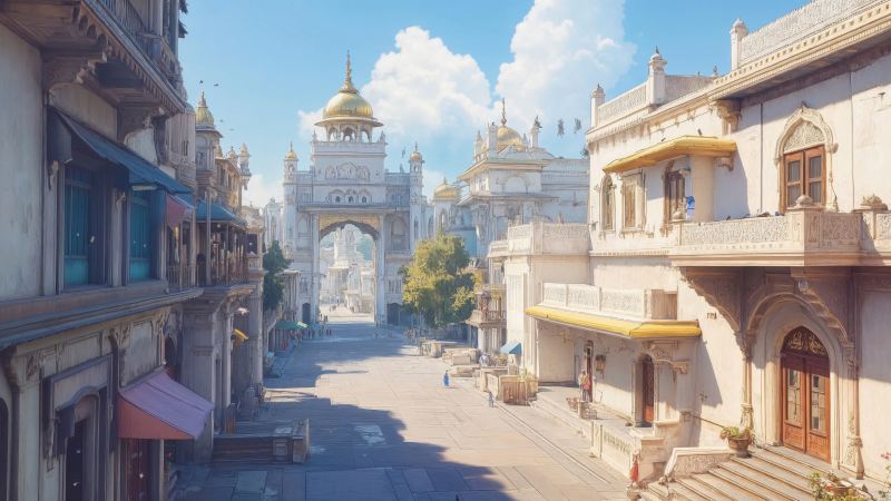 temples wallpaper, ancient, sacred spaces, background for desktop wallpaper (horizontal)