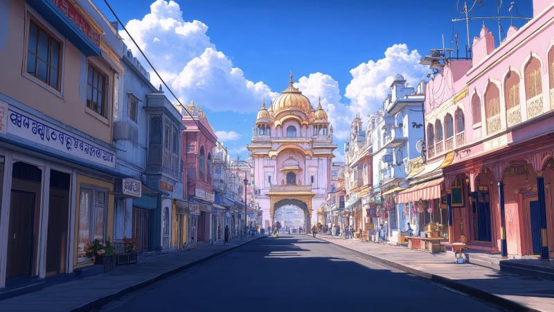 temple architecture wallpaper, ancient ruins, architectural photography, background for desktop wallpaper (horizontal)