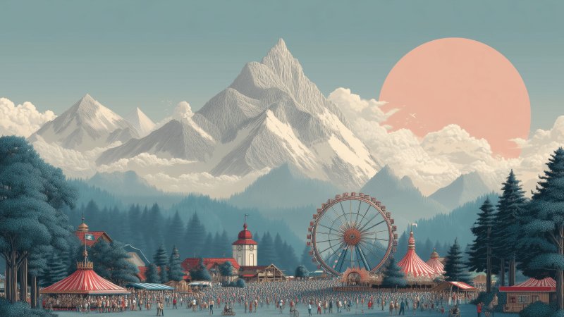 oktoberfest wallpaper, german festival, food and drink, background for desktop wallpaper (horizontal)