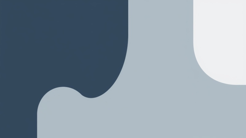 flat blue color wallpaper, flat design, simple shapes, background for desktop wallpaper (horizontal)