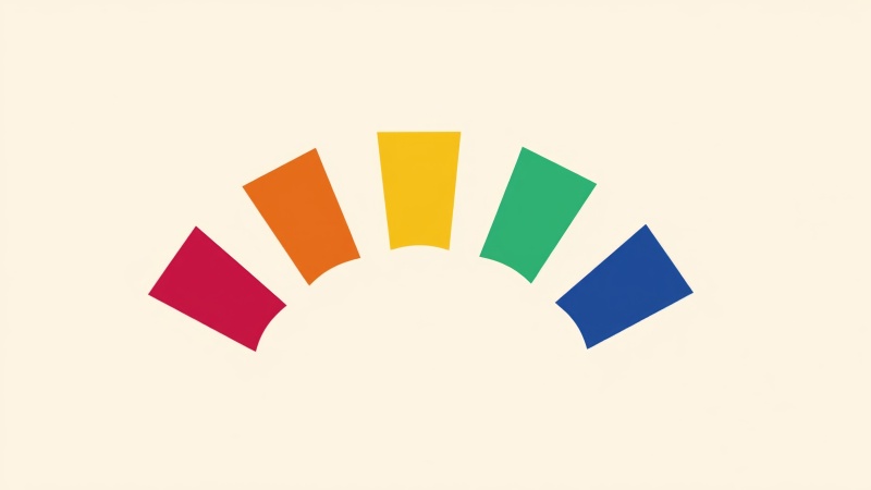 color palette wallpaper, simple aesthetic, minimalist aesthetic, background for desktop wallpaper (horizontal)