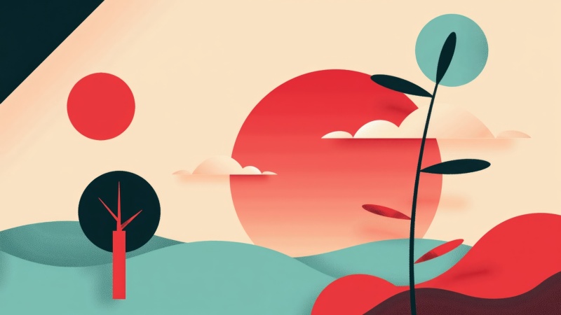 color block design wallpaper, simple design wallpaper, clean aesthetic wallpaper, background for desktop wallpaper (horizontal)