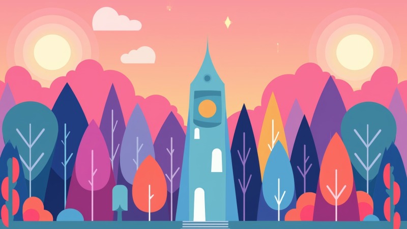 color block designs wallpaper, modern minimalist art, calming aesthetics, background for desktop wallpaper (horizontal)