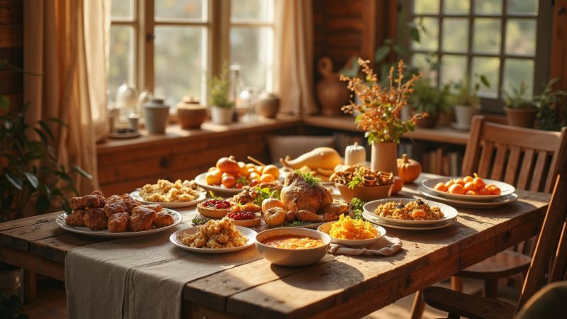 happy thanksgiving wallpaper, thanksgiving decor, grateful hearts, background for desktop wallpaper (horizontal)