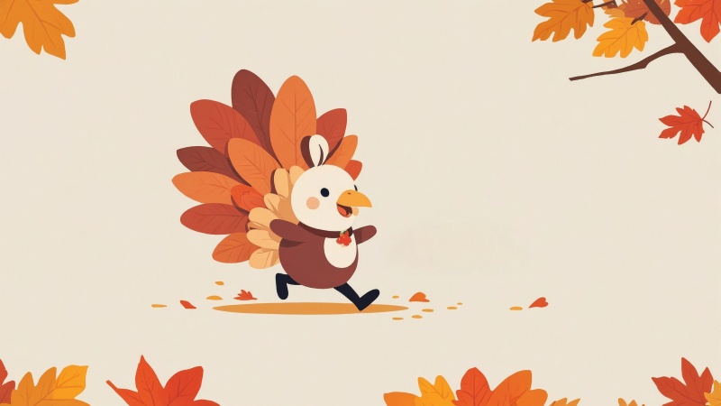 turkey trot wallpaper, turkey race, grateful gathering, background for desktop wallpaper (horizontal)