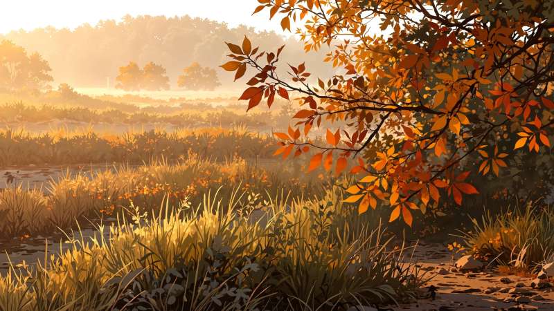 harvest fields wallpaper, picturesque views, nature trails, background for desktop wallpaper (horizontal)