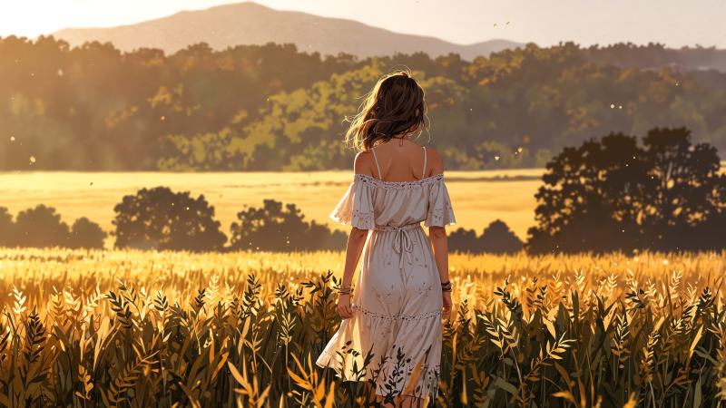 fall outfits wallpaper, cozy sweaters, fall fashion, background for desktop wallpaper (horizontal)