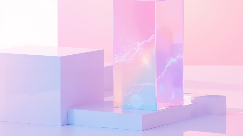 liquid glass wallpaper, minimalist ui, digital design, background for desktop wallpaper (horizontal)