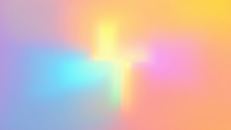 gradient glass wallpaper, visual art, light refraction, background for desktop wallpaper (horizontal)