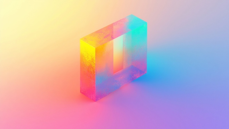 colorful glass wallpaper, liquid glass protection, modern glassware, background for desktop wallpaper (horizontal)