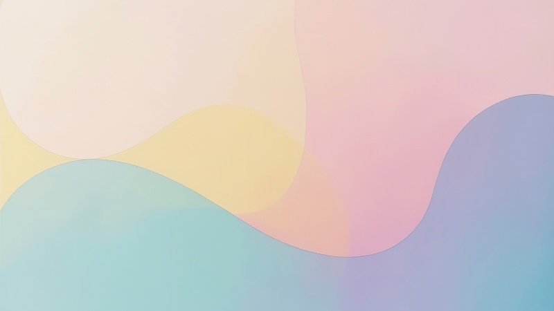 glass look wallpaper, fluid art, pastel aesthetics, background for desktop wallpaper (horizontal)