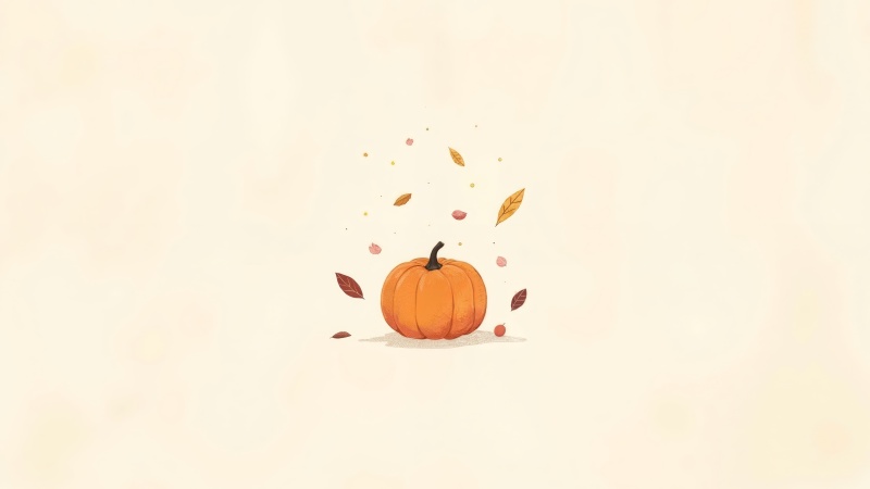 autumn decorations wallpaper, harvest art, autumn background, background for desktop wallpaper (horizontal)