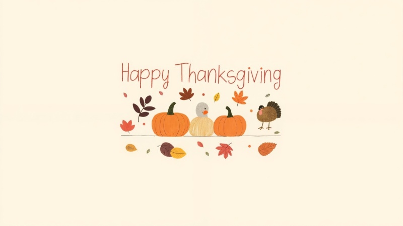 pumpkin graphics wallpaper, fall leaves, harvest images, background for desktop wallpaper (horizontal)