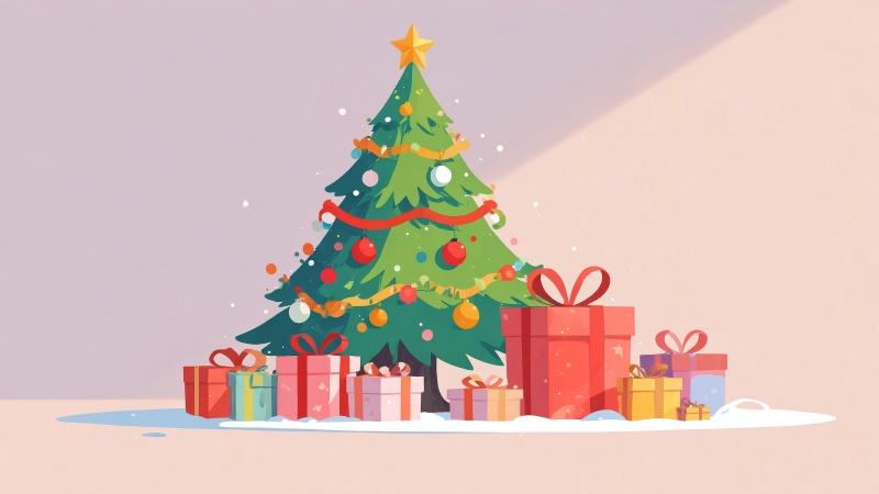 wrapping paper wallpaper, holiday cheer, present wrapping techniques, background for desktop wallpaper (horizontal)