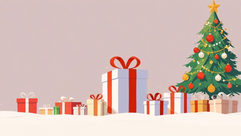 wrapping paper wallpaper, holiday gifts, present ideas, background for desktop wallpaper (horizontal)