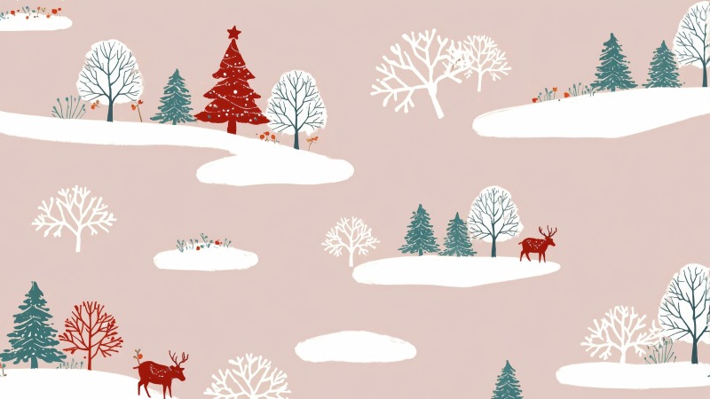 christmas ornaments wallpaper, yuletide decorations, ornamental pine cones, background for desktop wallpaper (horizontal)