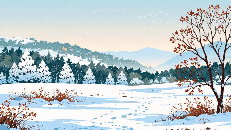 cozy blankets wallpaper, cabin retreat, warm blankets, background for desktop wallpaper (horizontal)