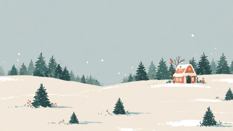 cozy blankets wallpaper, cabin retreat, soft lighting, background for desktop wallpaper (horizontal)