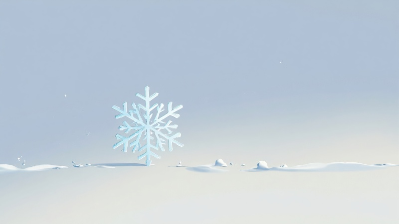 snow flake wallpaper, festive background, intricate patterns, background for desktop wallpaper (horizontal)